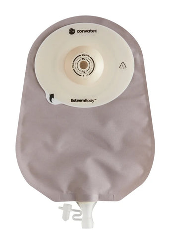 ConvaTec 423704 Esteem Body Soft Convex One-Piece Urostomy Pouch Extended Wear - Durahesive