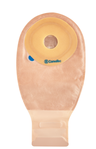 CONVATEC 421855 Esteem® + One-Piece Drainable Pouch Pre-Cut Stomahesive with upgraded Invisclosure™ Closure No Filter