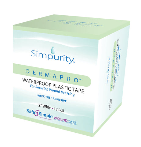 SAFE N SIMPLE SNS57220 DermaPro Waterproof Plastic Tape